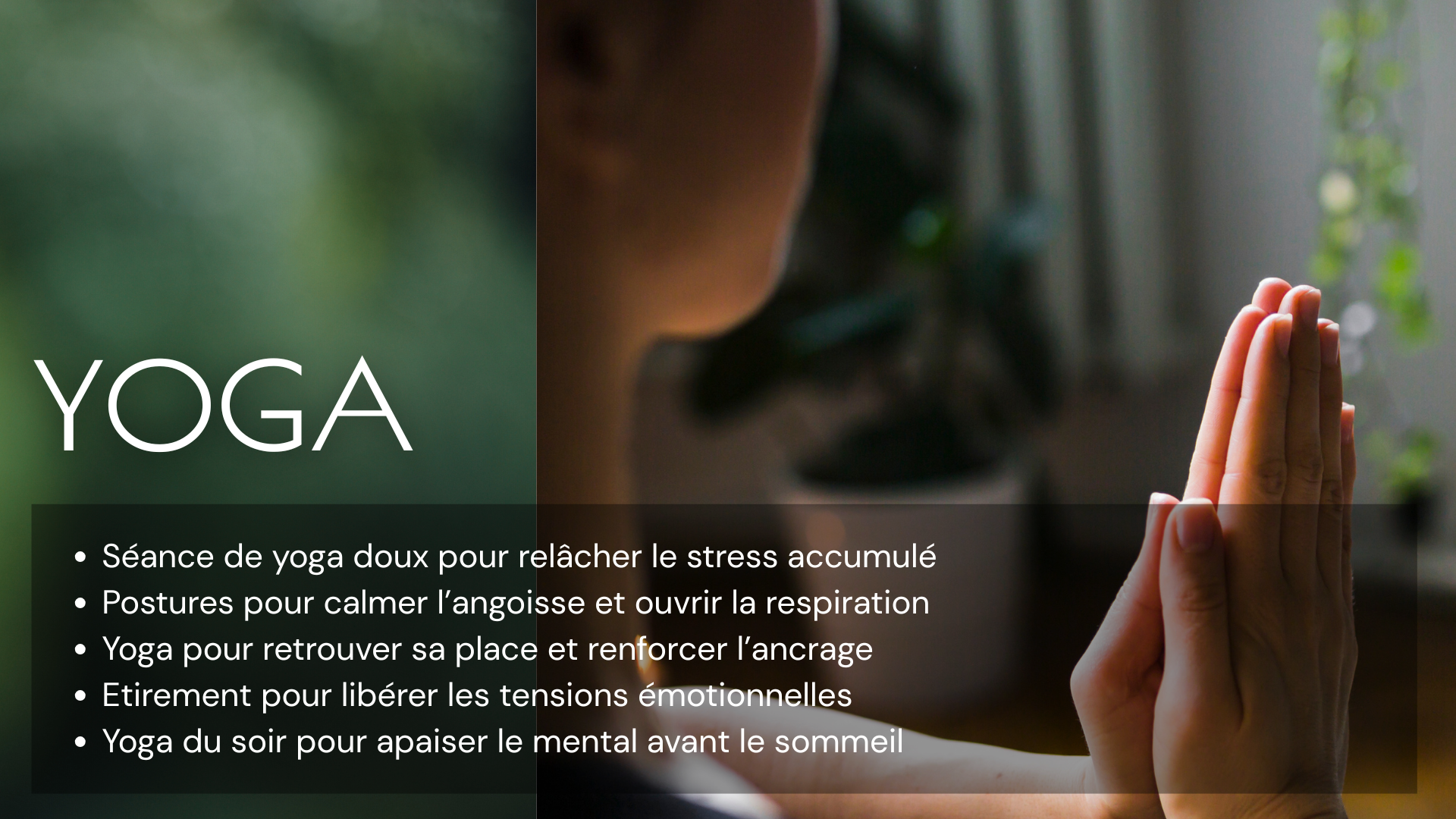 Yoga Trouble Anxieux Généralisé